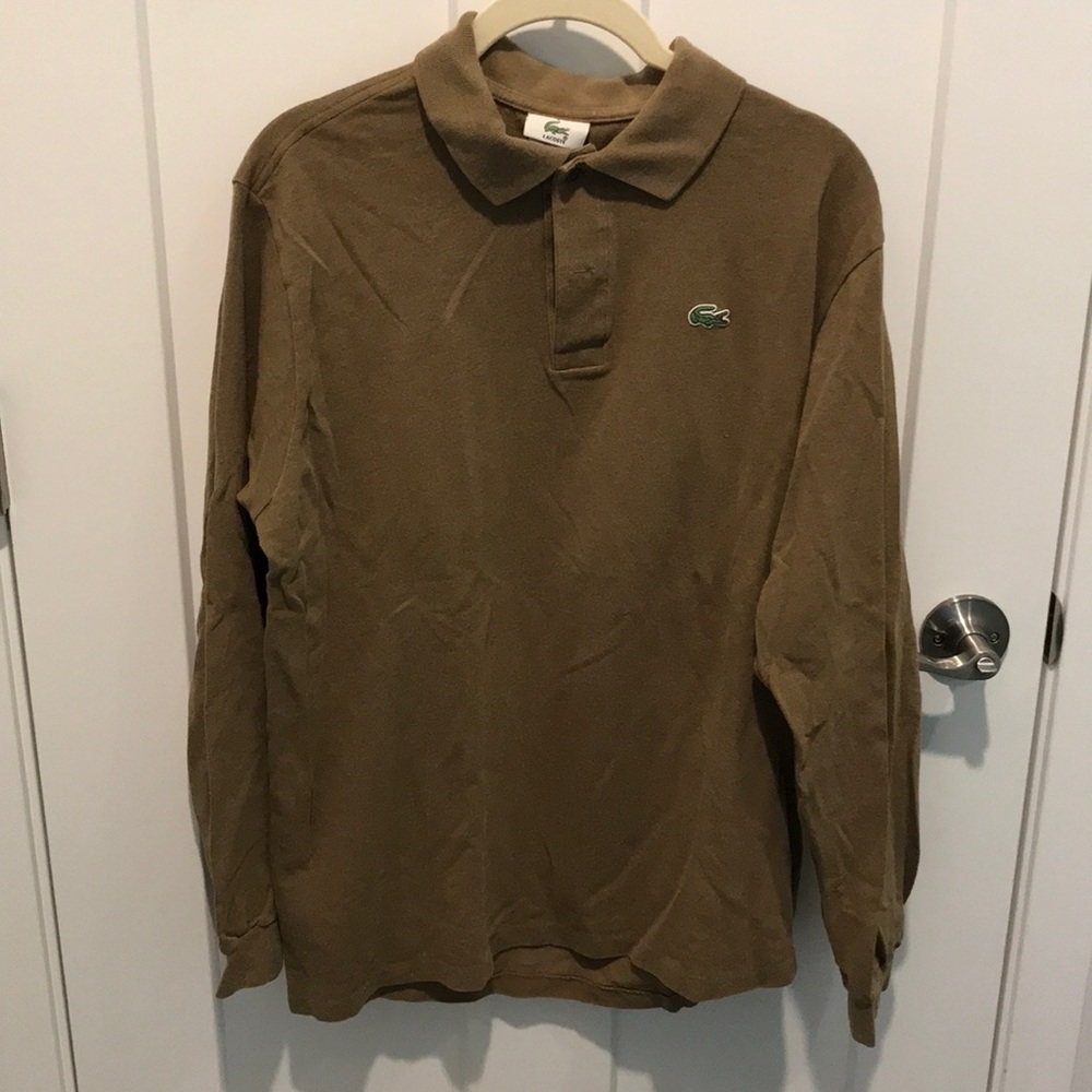 Lacoste long sleeve polo